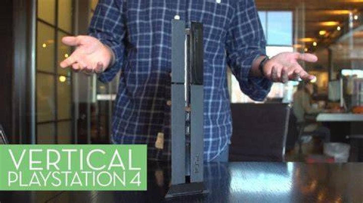 Should you stand your PS4 vertically?