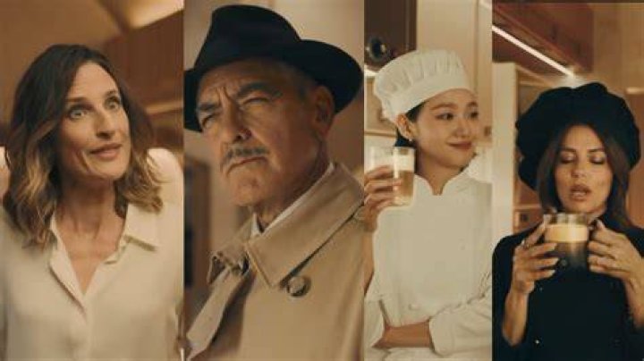 What actor is in Nespresso commercial?