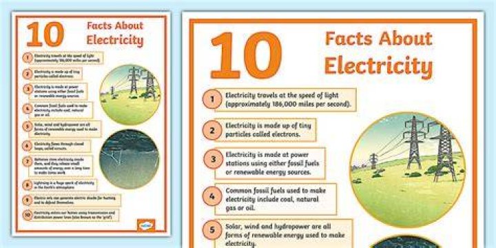 What are 3 interesting facts about energy?