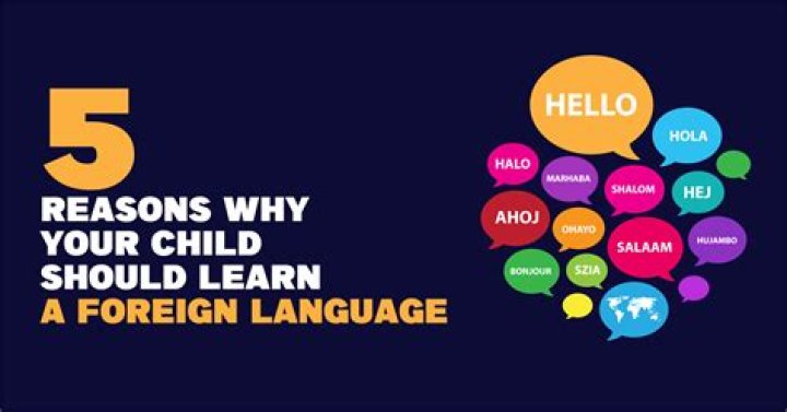 What are 5 reasons to learn a foreign language?