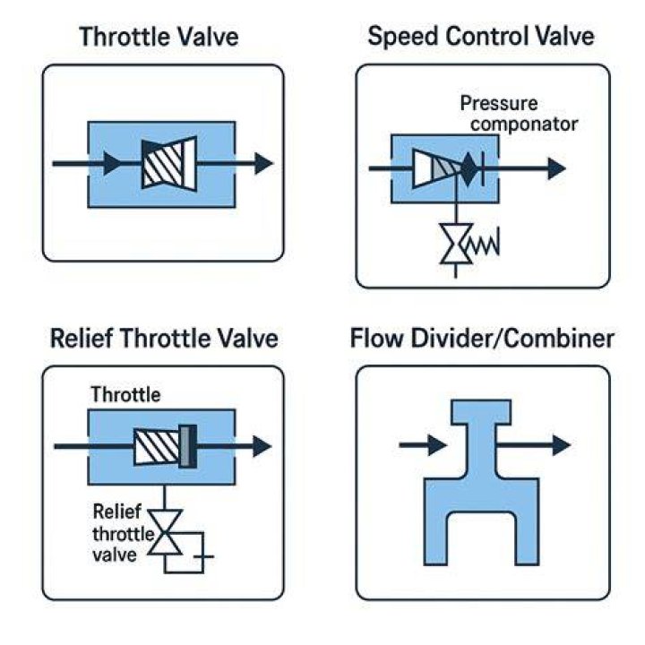 What are fluid power valves?