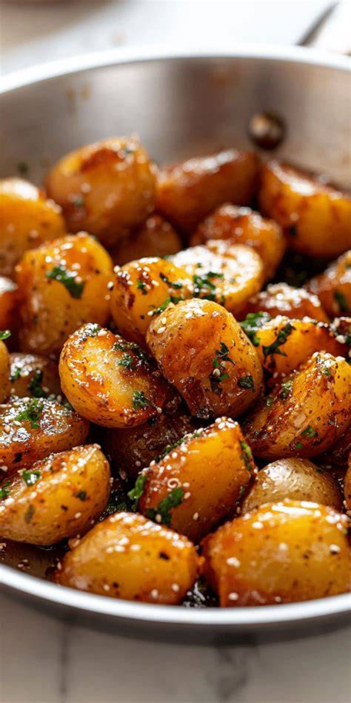 What are glazed potatoes?
