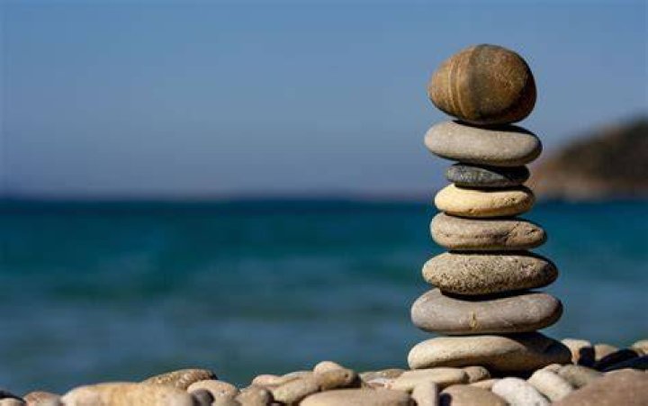 What are stacked rocks called?