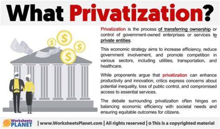 What are the advantages of privatization quizlet?