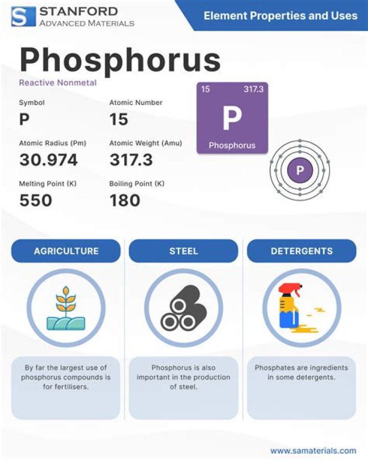What are the chemical and physical properties of phosphorus?