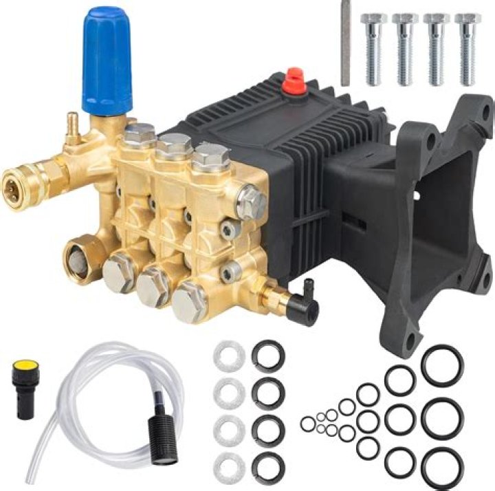 What are the parts of pressure washer?