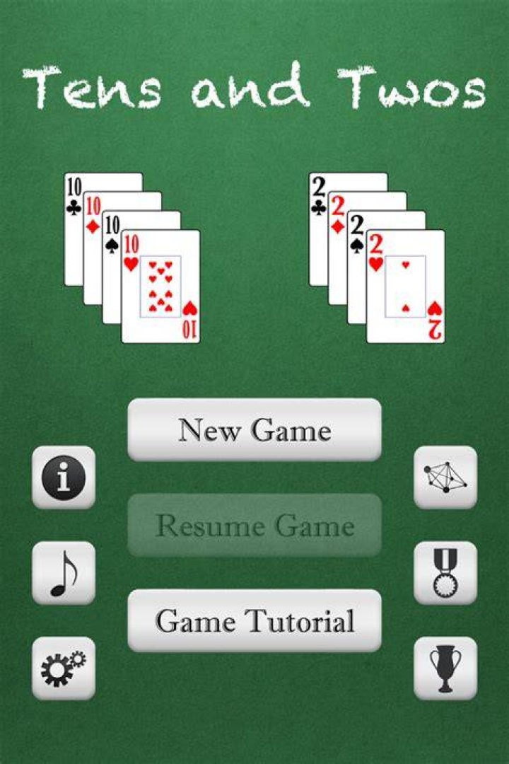 What are the rules for the card game tens?