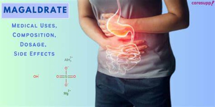 What are the side effects of Magaldrate simethicone?