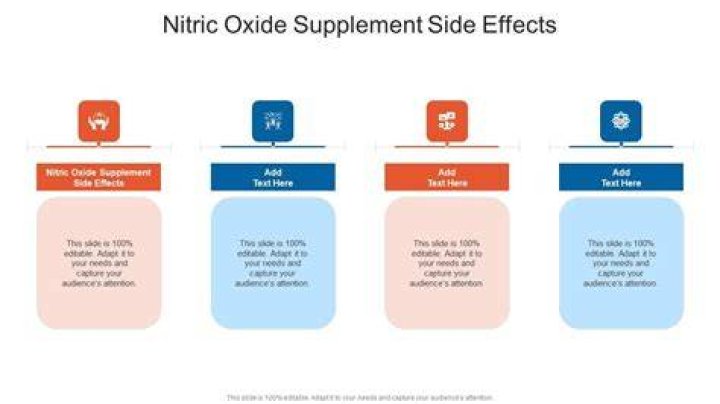 What are the side effects of taking nitric oxide supplements?