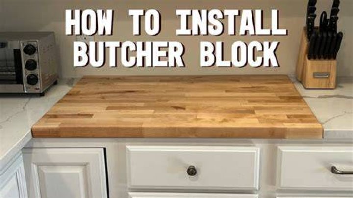 What can I use to condition my butcher block?