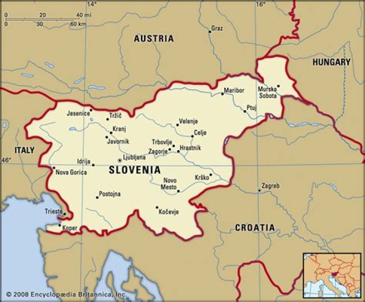 What climate does Slovenia have?