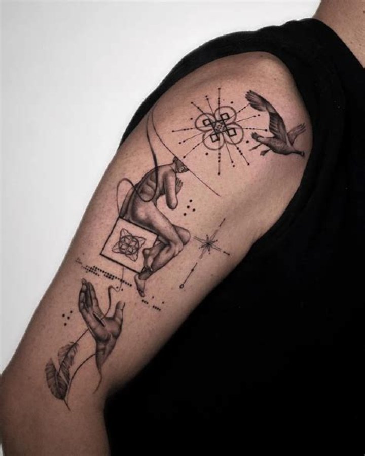 What do spine tattoos represent?