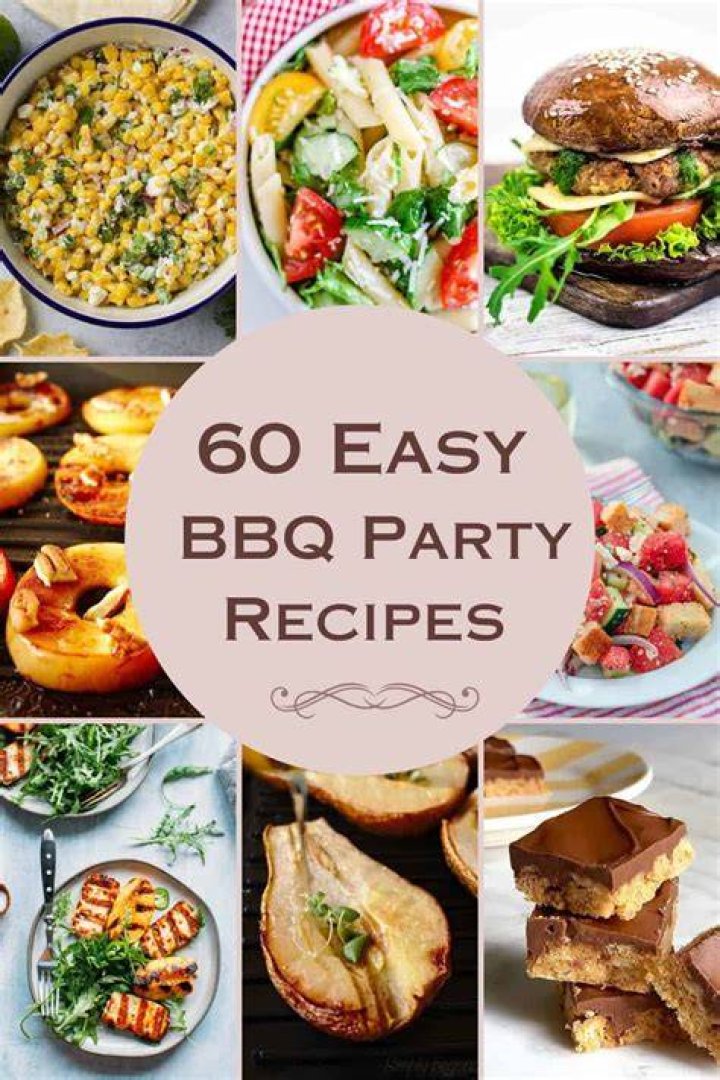 What do you serve at a BBQ party?