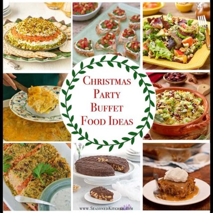 What do you serve at a Christmas party?