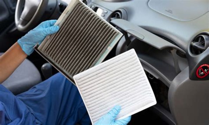 What does a cabin air filter in a car do?