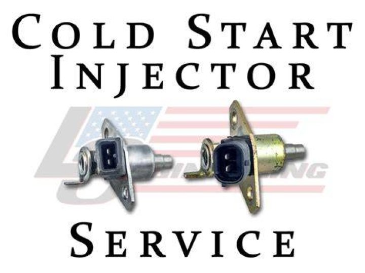 What does a cold start injector time switch do?