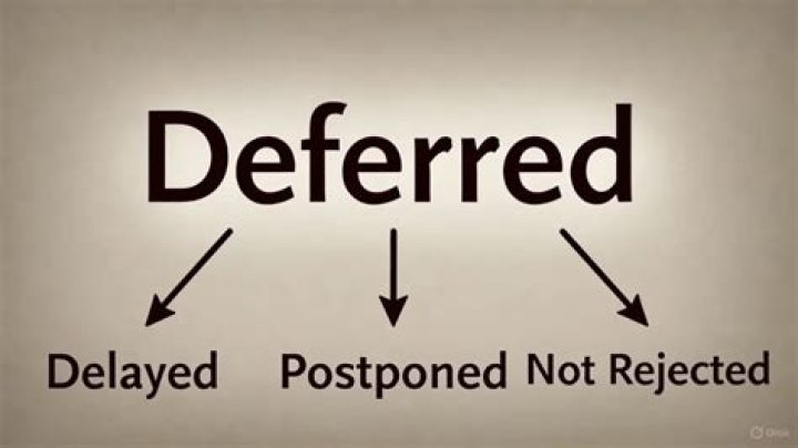 What does deferred action allow?
