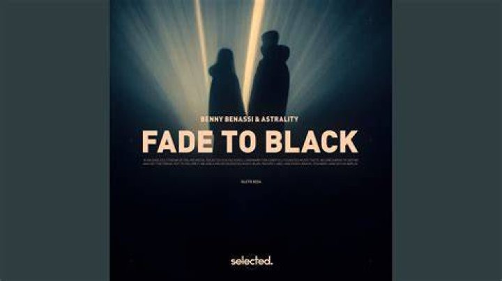 What does fade to black mean in film?