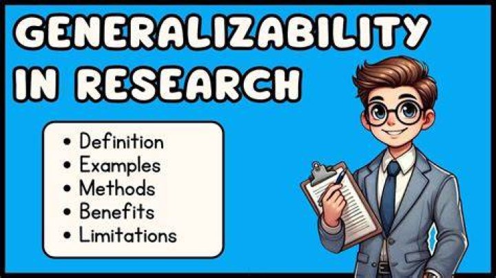What does Generalisable mean sociology?