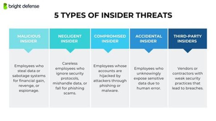 What does insider threat mean in security?
