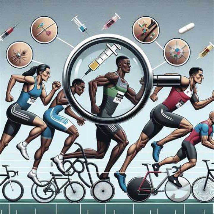 What does it mean when athletes are doping?