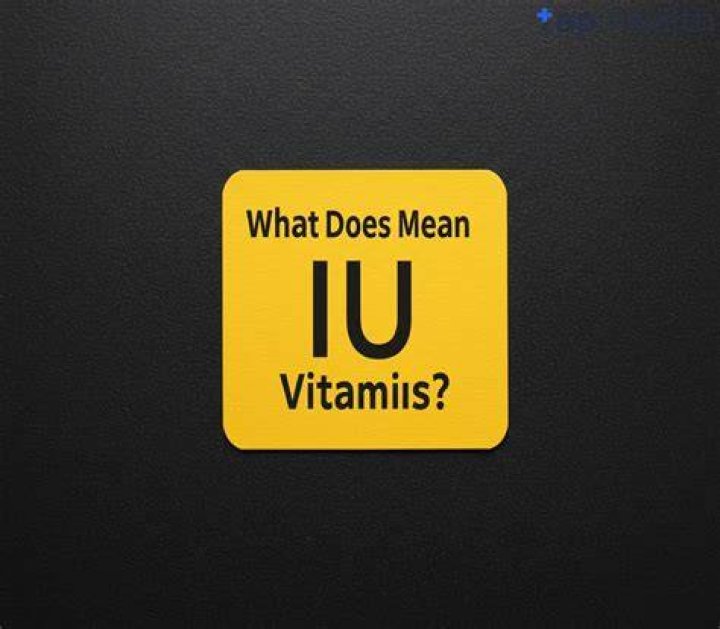 What does IU LB mean?