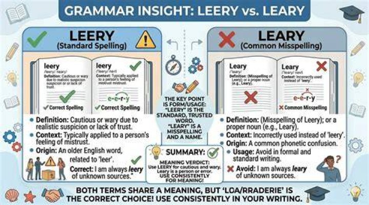 What does Leary mean?