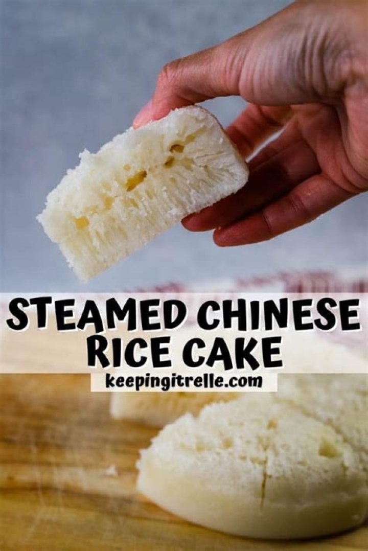 What does steamed rice cake taste like?