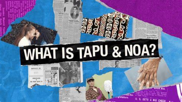 What does tapu and Noa mean?