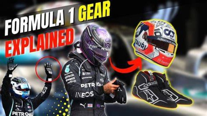 What F1 drivers wear?