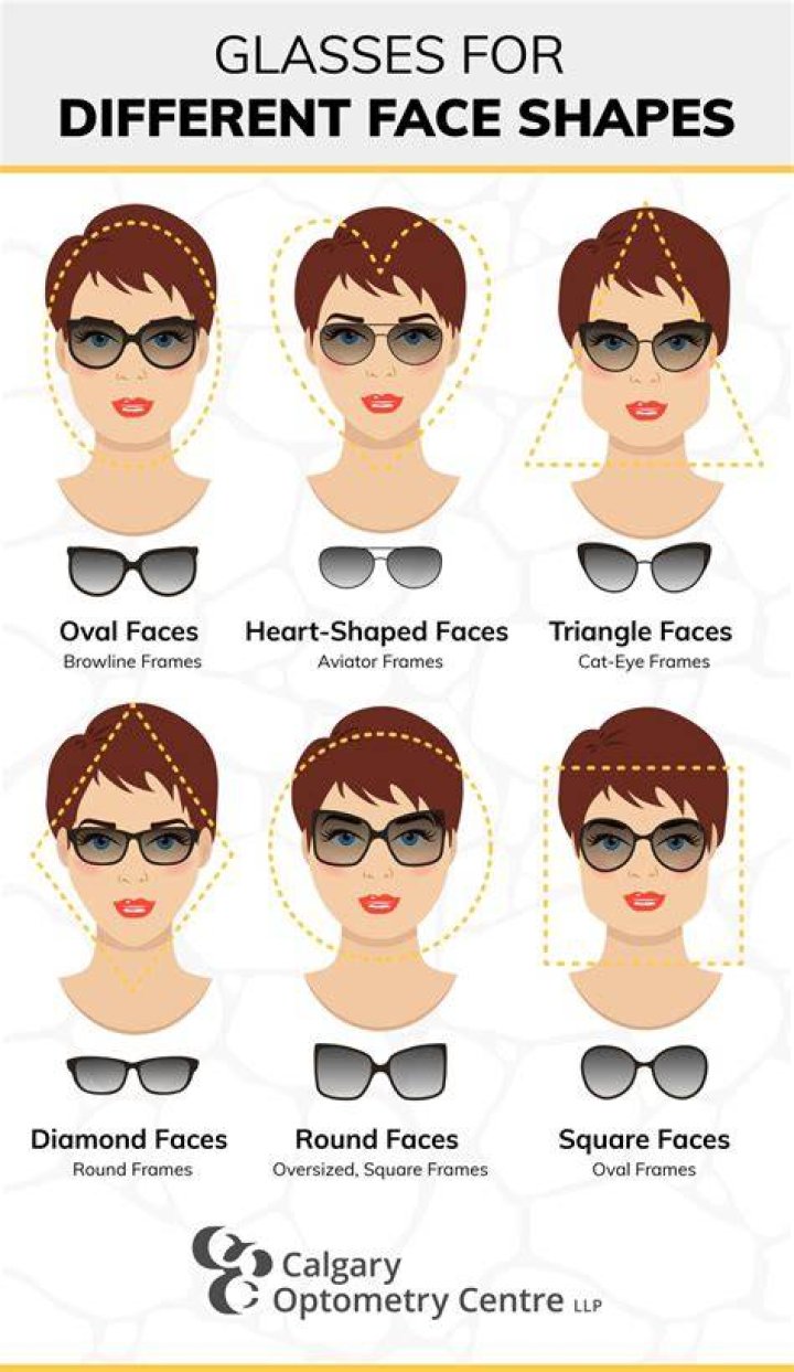 What glasses look good on a diamond face shape?