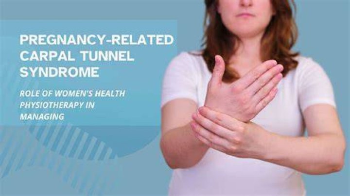 What helps carpal tunnel during pregnancy?