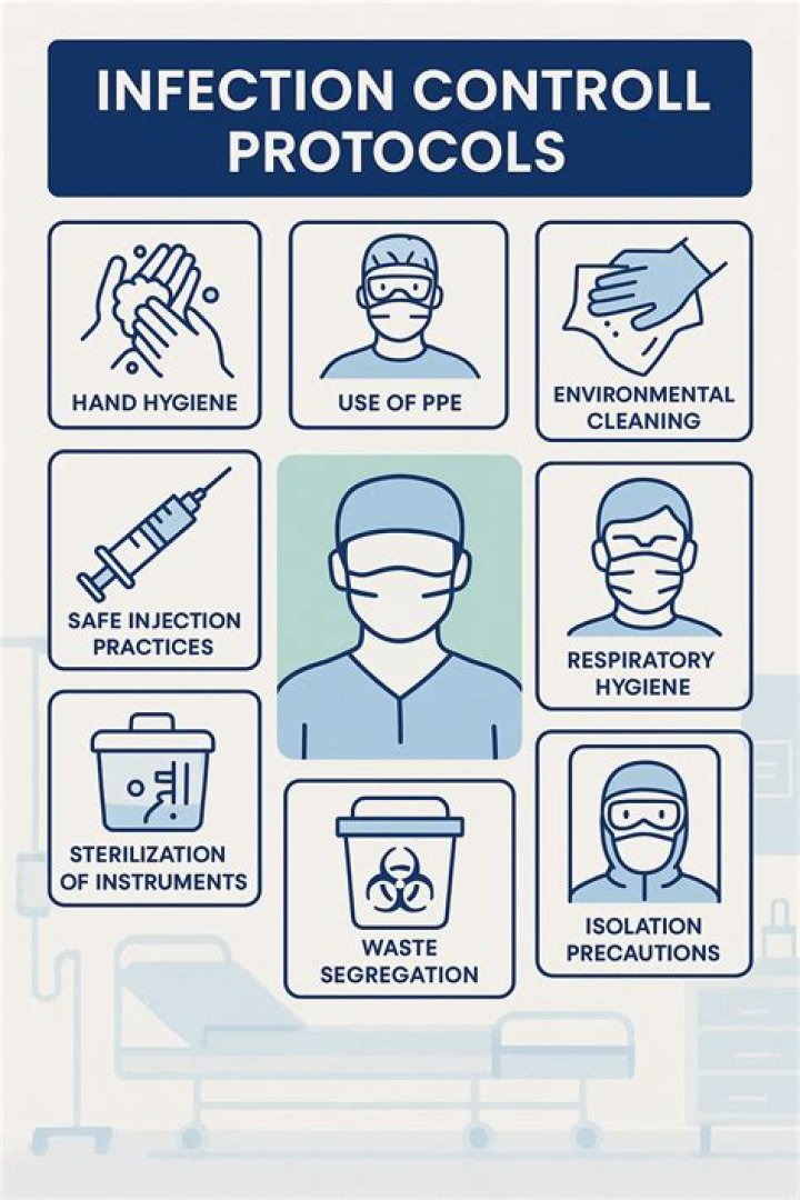 What infection control procedures does the Centre use?