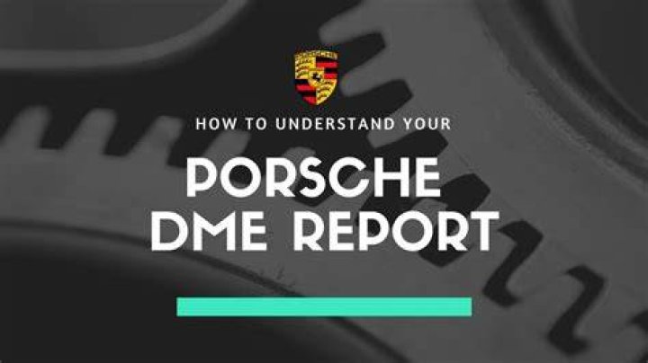 What is a DME relay for a Porsche?