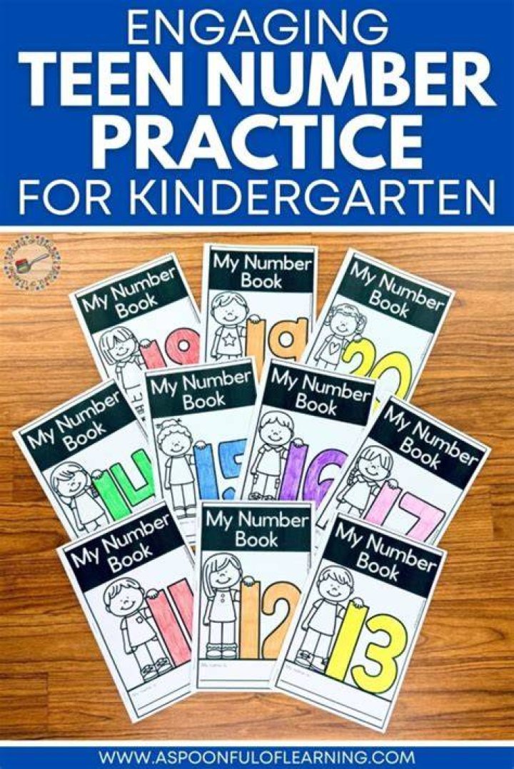 What is a teen number kindergarten?