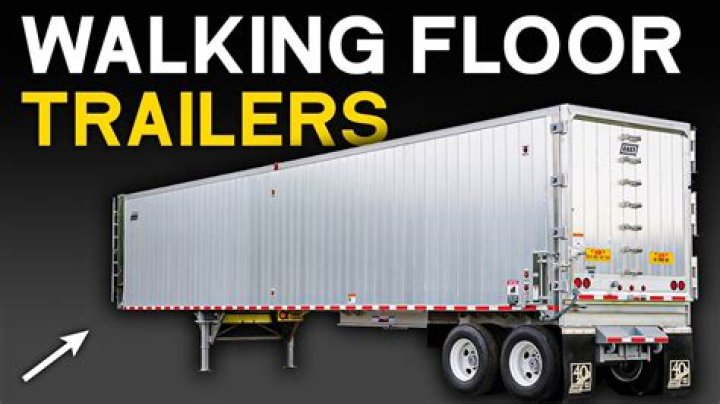 What is a walking floor in a trailer?