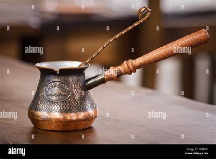 What is an Armenian coffee pot called?