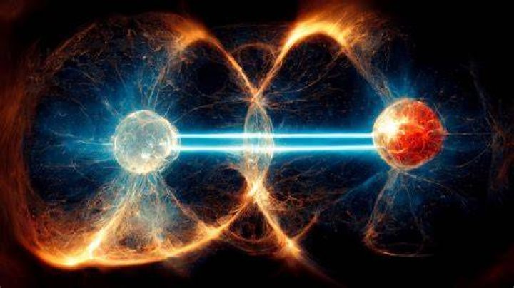 What is an example of a entanglement?