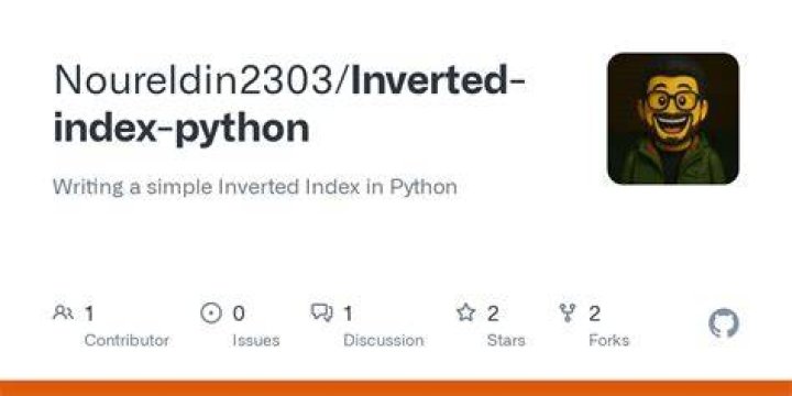 What is an inverted index Python?