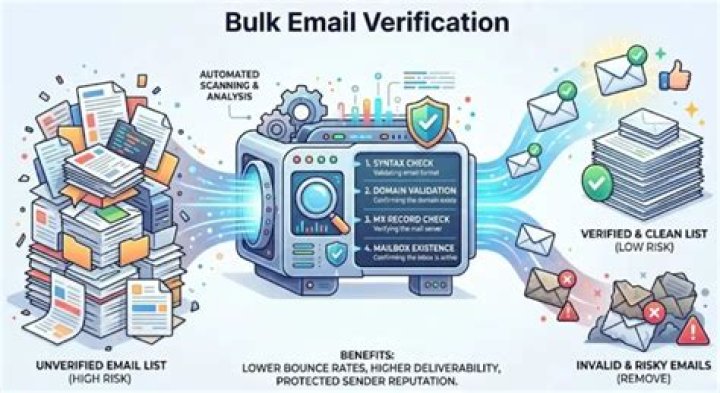 What is bulk email verification?
