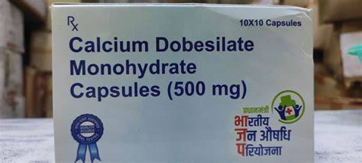 What is calcium Dobesilate monohydrate used for?