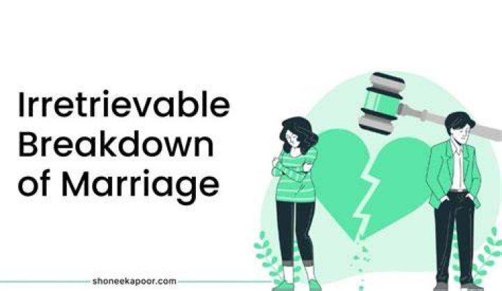 What is considered irretrievable breakdown of marriage?