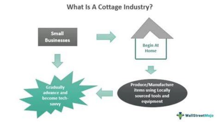 What is cottage industry with example?