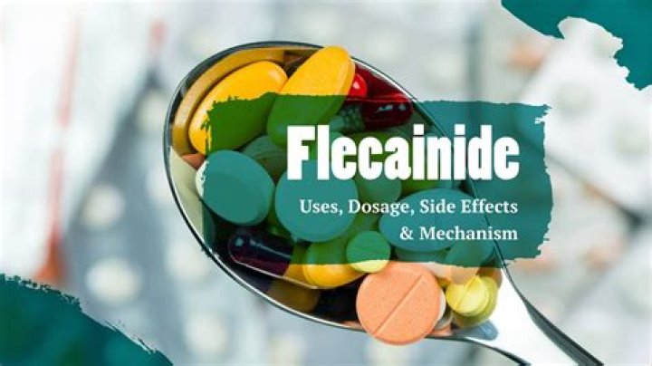 What is flecainide used to treat?