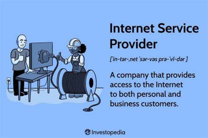 What is Internet provider example?