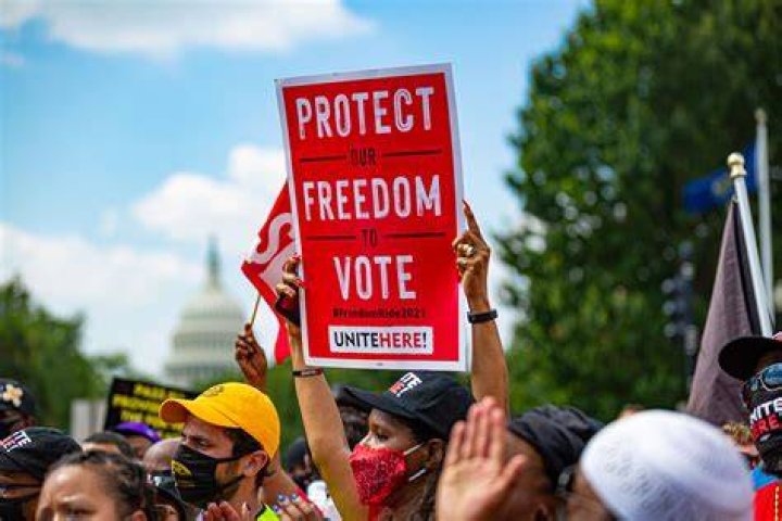What is it called when citizens vote on issues?