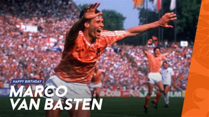 What is Marco van Basten best known for?