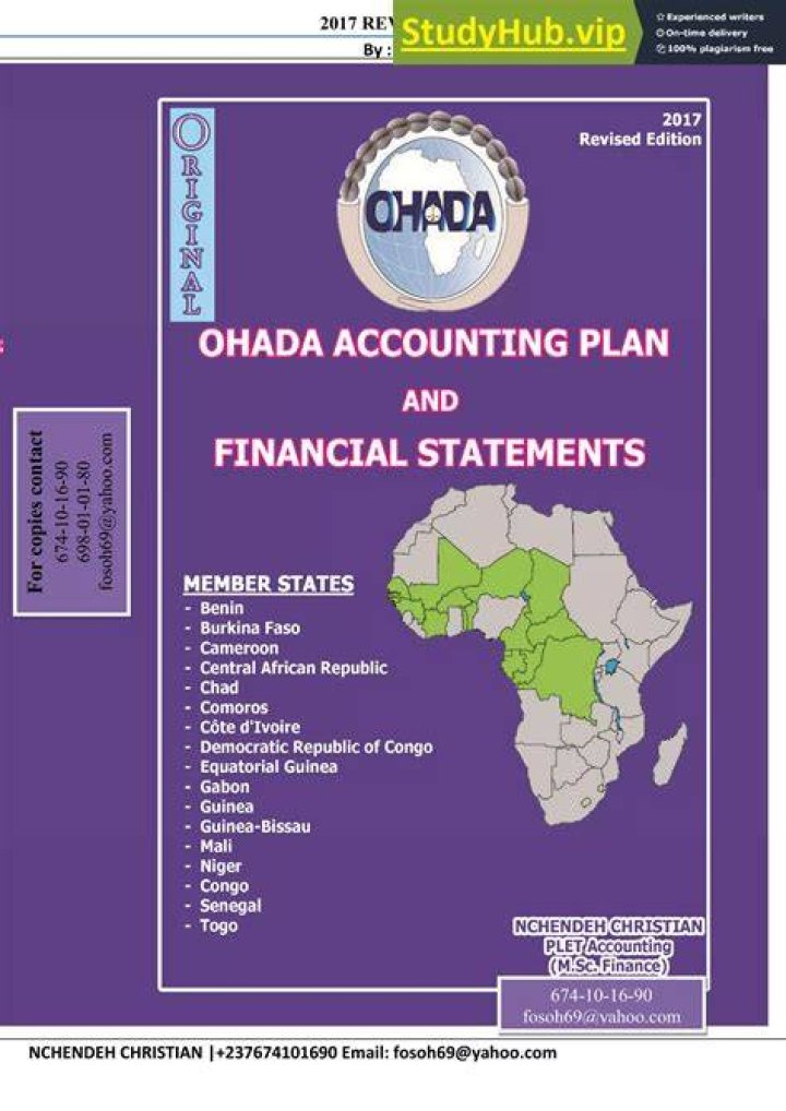 What is OHADA accounting?