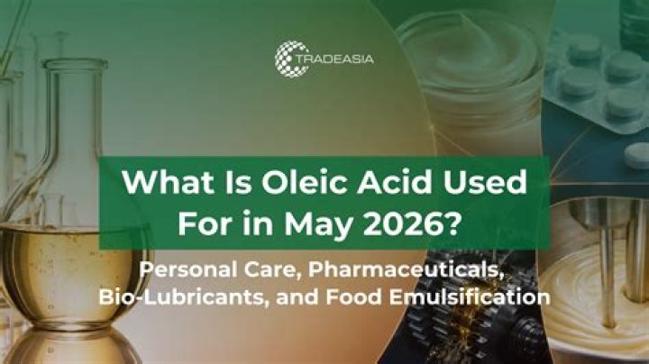 What is oleic acid used for?