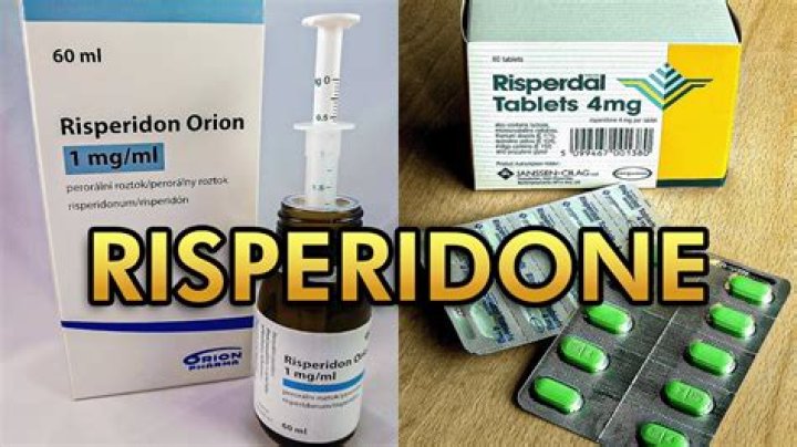 What is risperidone used for?